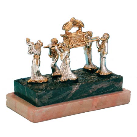 Ark of the Covenant sculpture - 5 Figures - Small