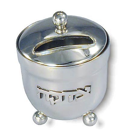 On three balls - 925 Sterling Silver charity box