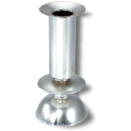 Round Havdalah candle holder - 925 Sterling Silver