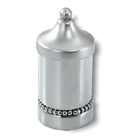 One row of  pearls - 925 Sterling Silver Spice box