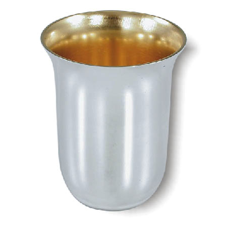 Round -  925 Silver Kiddush cup