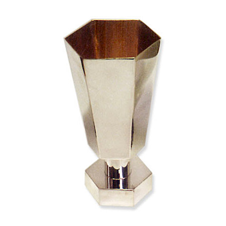 Hexagonal - 925 Silver Kiddush cup