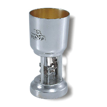 Bar Mitzvah ceremony - 925 Silver Kiddush cup