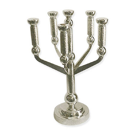 8-branched, hammered - Sterling Silver candelabra