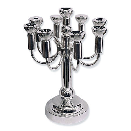 9-branched - Sterling Silver candelabra
