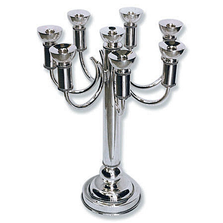 8-branched - Sterling Silver candelabra