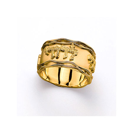 14K Gold My Beloved ring