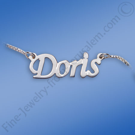 925 sterling silver name necklace