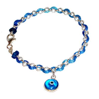 The ribband of Blue string bracelet