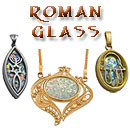 roman glass Jewelry