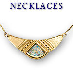 roman glass necklaces