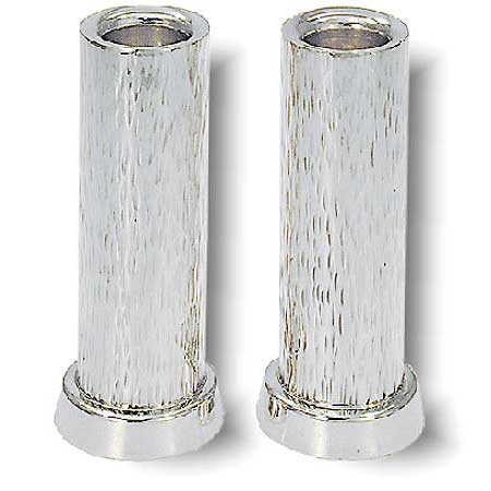 Hammered Candlesticks - 925 Sterling Silver