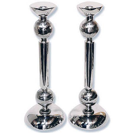 Candlesticks, modern look - 925 Sterling Silver