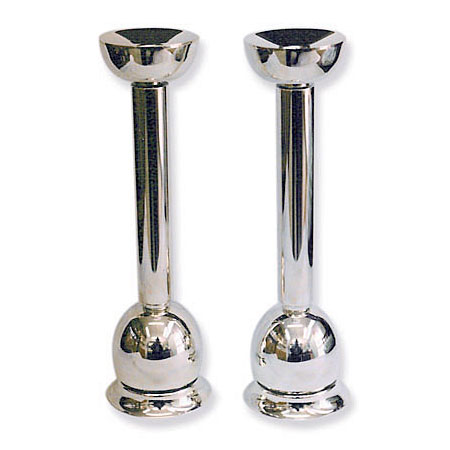 Candlesticks, modern look - 925 Sterling Silver
