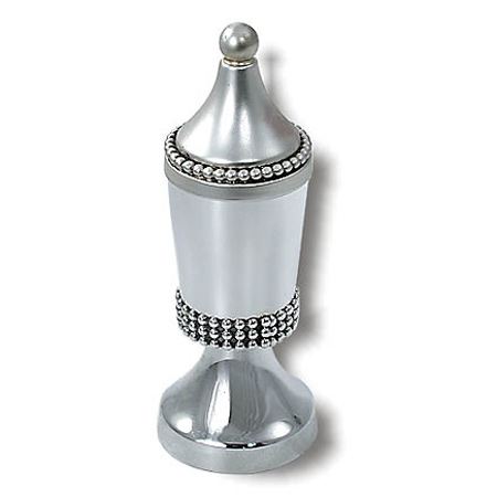 Three rows of pearls - 925 Sterling Silver Spice box