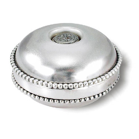 Pearl traveling candlesticks -  925 Sterling Silver