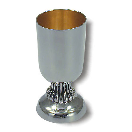 Top ornaments - 925 Silver Kiddush cup