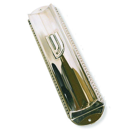 Pearls ornament - 925 Sterling Silver Mezuzah Case