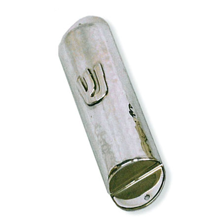 Hammered - 925 Sterling Silver Mezuzah Case