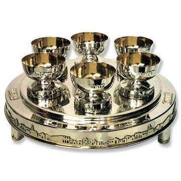 Seder Plate- Jerusalem Of Jerusalem