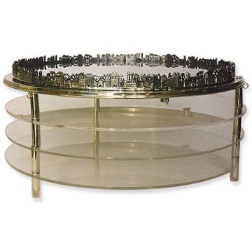 Seder Plate- Jerusalem Panorama