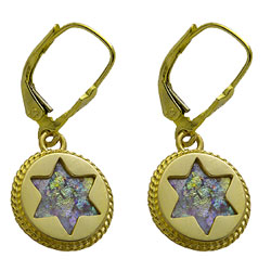 Roman Glass Earrings