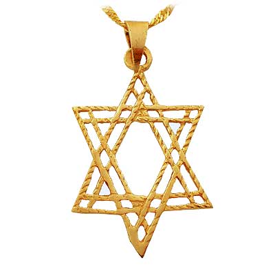 14K Star of David