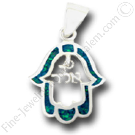 silver jewelry charms - hamsa
