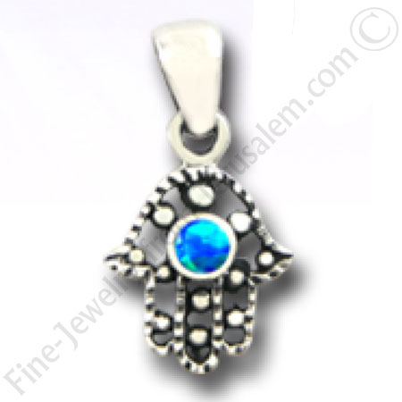 handmade silver hamsa jewelry