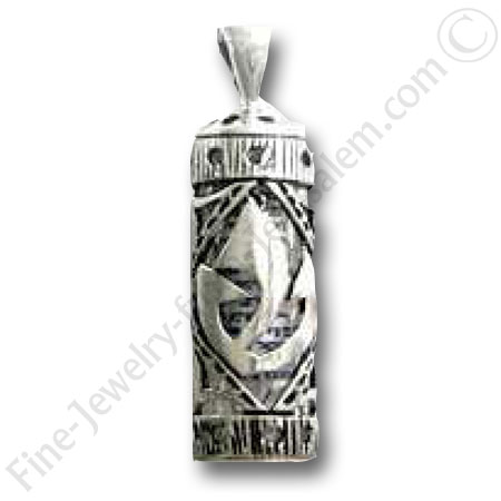 St. Silver Mezuza pendant