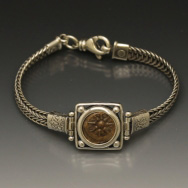 Silver Widow's Mite Bracelet