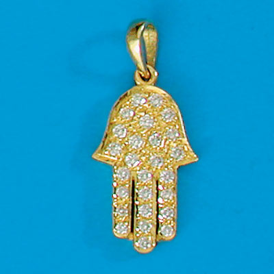 18K Gold hand set with Diamonds