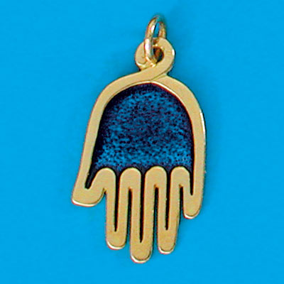 14K Gold Art Deco pendant