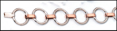 Silver and Gold bracelet