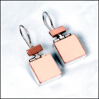 Silver and Gold earrings