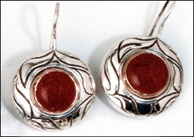 Silver and Gold earrings