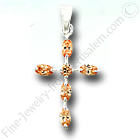 silver cross pendant