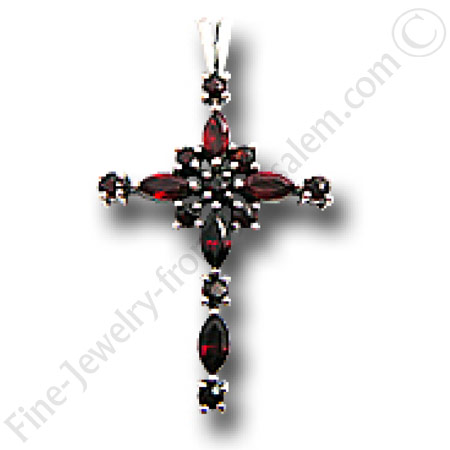 silver cross pendant
