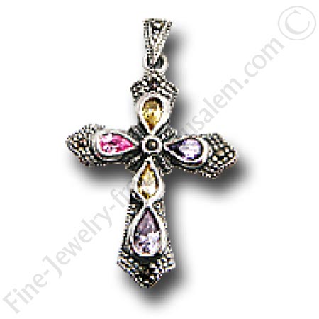 silver cross pendant
