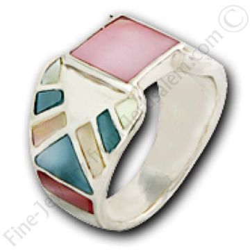 St. Silver ring with cubic zirconia